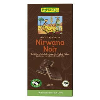 Nirwana Noir 55% Kakao mit dunkler  Praline-Füllung