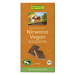 Nirwana Vegan Schokolade mit Praline-Füllung
