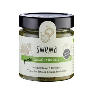 Gemüsebrühe SweMa - roh ohne Hefe - 73% rohes Gemüse, Steinsalz, Gewürze