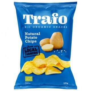 Chips gesalzen Kartoffel
